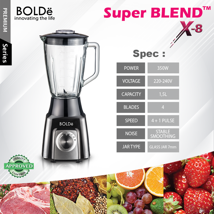 Bolde Super Blend X8 - Hitam